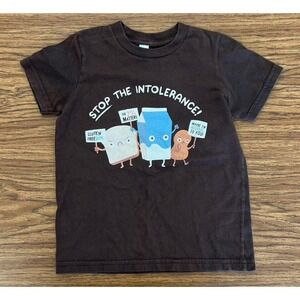 4 American Apparel Kids Stop The‎ Intolerance Funny Lactose Gluten Peanut